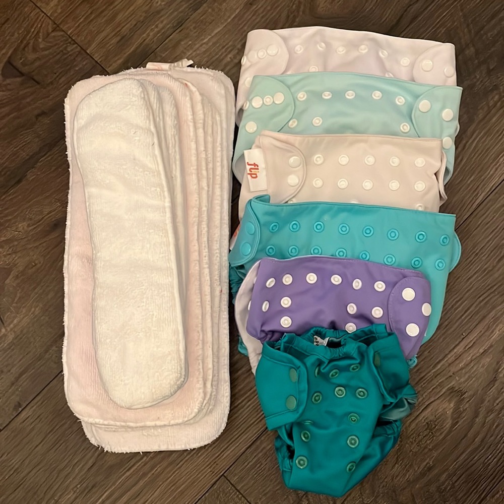 Like New cloth diapers